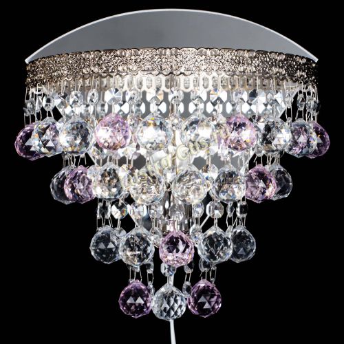 Бра Токката пирамида шар 30 розовая в Химках Гусь Хрустальный