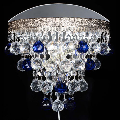 Бра Токката пирамида шар 30 синяя в Химках Гусь Хрустальный