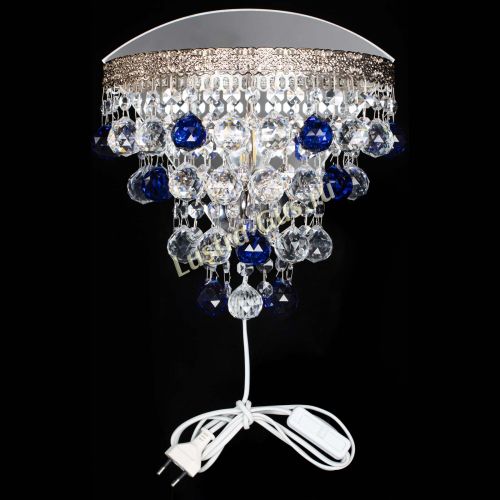 Бра Токката пирамида шар 30 синяя в Химках Гусь Хрустальный