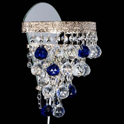 Бра Токката пирамида шар 30 синяя в Химках Гусь Хрустальный