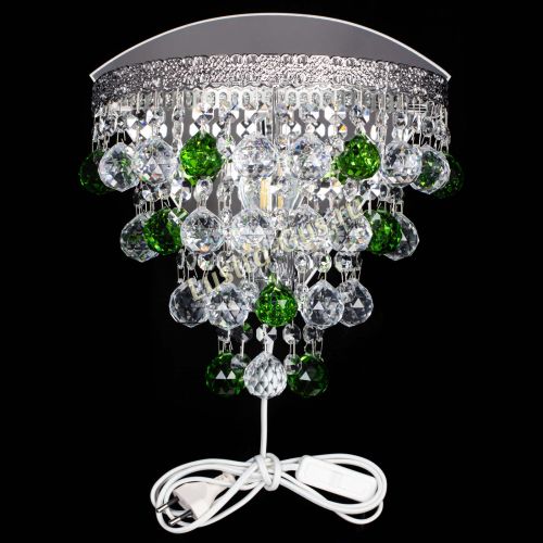 Бра Токката пирамида шар 30 зеленая в Химках Гусь Хрустальный