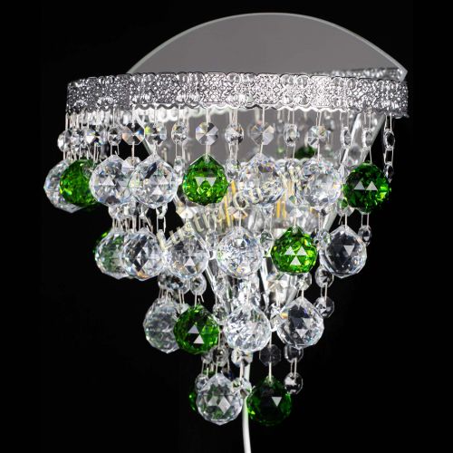 Бра Токката пирамида шар 30 зеленая в Химках Гусь Хрустальный