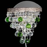 Бра Токката пирамида шар 30 зеленая в Химках