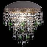 Бра Токката пирамида журавлик под бронзу зеленая в Химках Бра Токката пирамида журавлик под бронзу зеленая в Химках