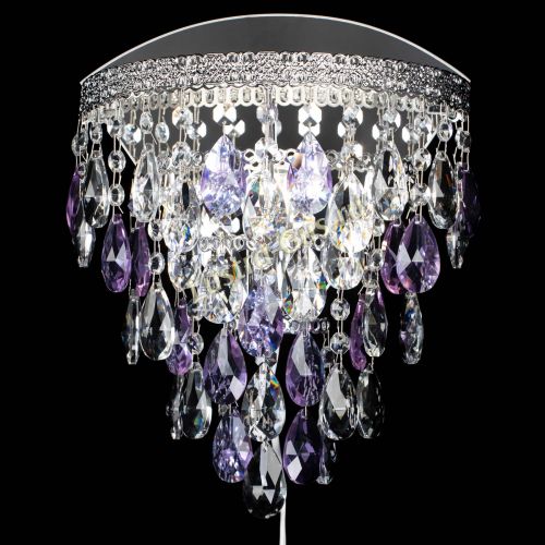 Бра Токката пирамида журавлик фиолетовая в Химках Гусь Хрустальный