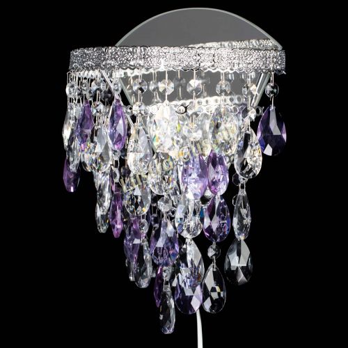 Бра Токката пирамида журавлик фиолетовая в Химках Гусь Хрустальный