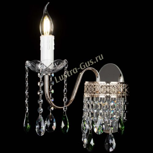 Бра Венеция №1 мини зеленая в Химках Гусь Хрустальный