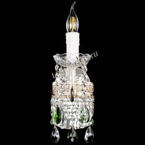 Бра Венеция №1 мини зеленая в Химках Гусь Хрустальный