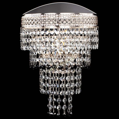 Бра Венеция Капель оптикон черная в Химках Гусь Хрустальный