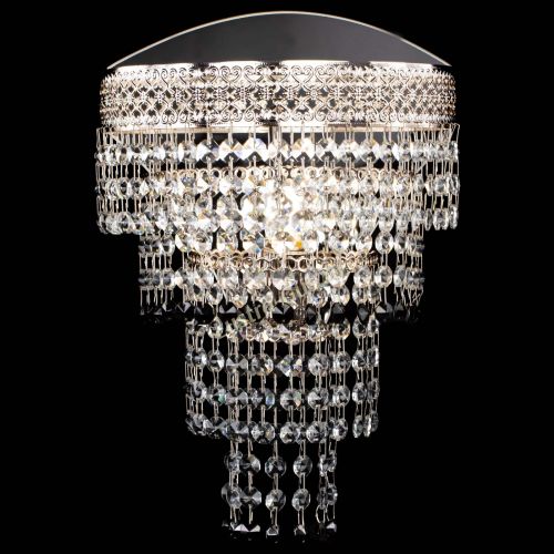 Бра Венеция Капель оптикон черная в Химках Гусь Хрустальный