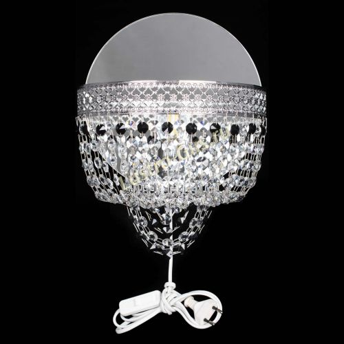 Бра Венеция оптикон черная в Химках Гусь Хрустальный