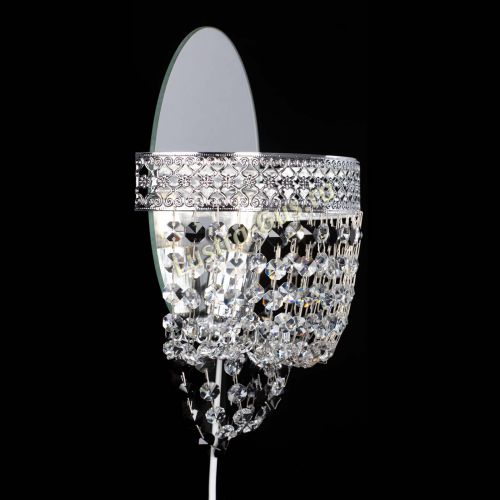 Бра Венеция оптикон черная в Химках Гусь Хрустальный