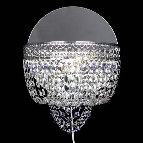 Бра Венеция оптикон фиолетовая в Химках Гусь Хрустальный