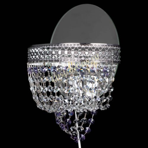 Бра Венеция оптикон фиолетовая в Химках Гусь Хрустальный