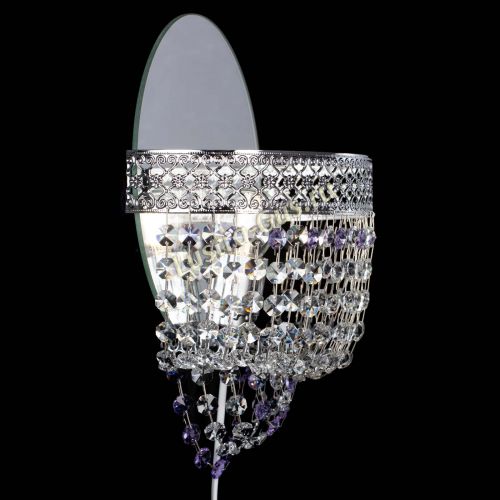 Бра Венеция оптикон фиолетовая в Химках Гусь Хрустальный