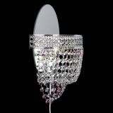 Бра Венеция оптикон розовая в Химках