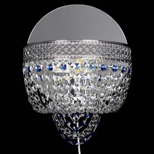 Бра Венеция оптикон синяя в Химках Гусь Хрустальный