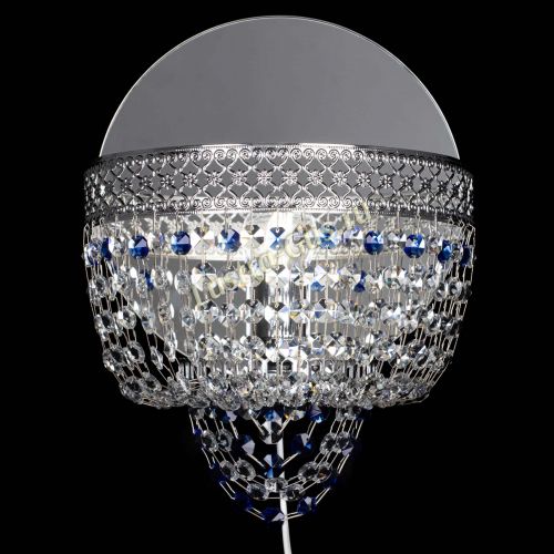 Бра Венеция оптикон синяя в Химках Гусь Хрустальный