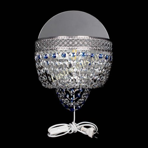 Бра Венеция оптикон синяя в Химках Гусь Хрустальный