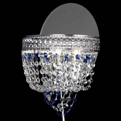 Бра Венеция оптикон синяя в Химках Гусь Хрустальный