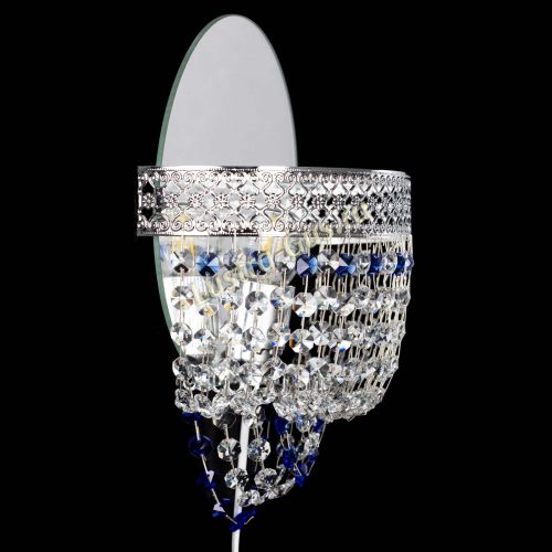 Бра Венеция оптикон синяя в Химках Гусь Хрустальный
