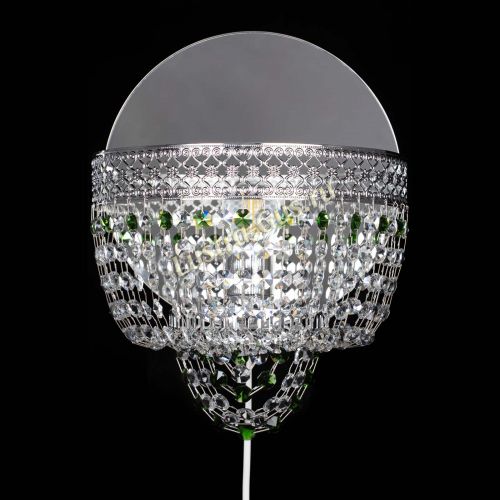 Бра Венеция оптикон зеленая в Химках Гусь Хрустальный