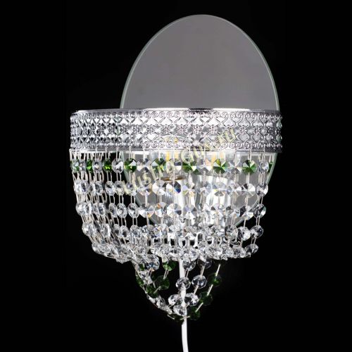 Бра Венеция оптикон зеленая в Химках Гусь Хрустальный