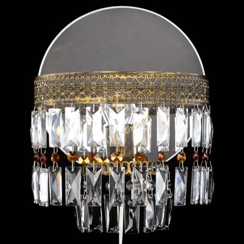 Бра Венеция Пластинка под бронзу Чайная в Химках Гусь Хрустальный