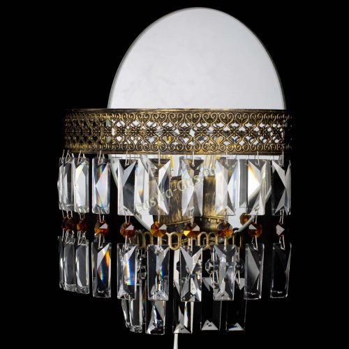 Бра Венеция Пластинка под бронзу Чайная в Химках Гусь Хрустальный