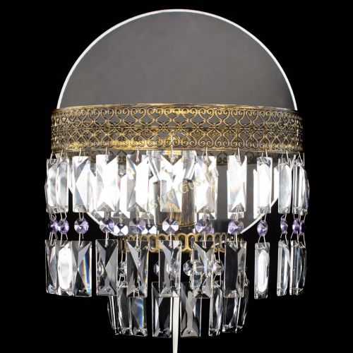 Бра Венеция Пластинка под бронзу Фиолетовая в Химках Бра Венеция Пластинка под бронзу Фиолетовая в Химках