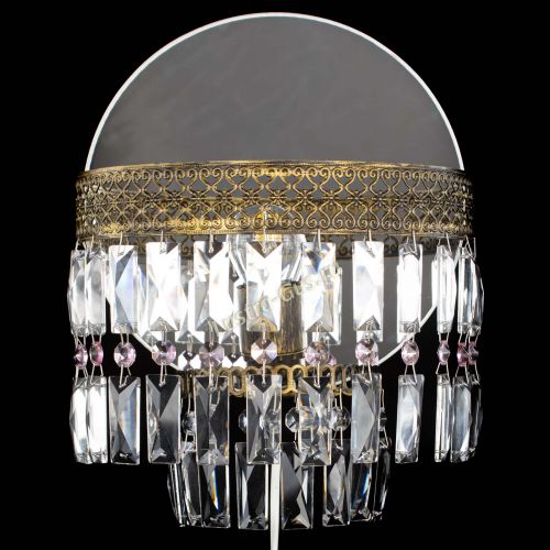 Бра Венеция Пластинка под бронзу Розовая в Химках Бра Венеция Пластинка под бронзу Розовая в Химках