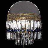 Бра Венеция Пластинка под бронзу Синяя в Химках