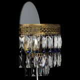 Бра Венеция Пластинка под бронзу Синяя в Химках