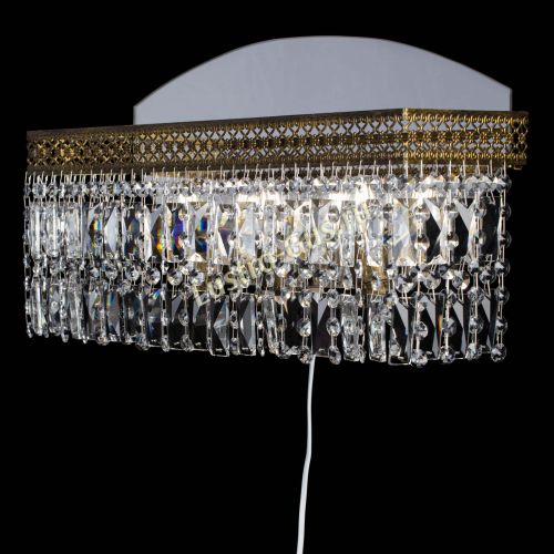 Бра Венеция Прямоугольник №3 под бронзу в Химках Гусь Хрустальный