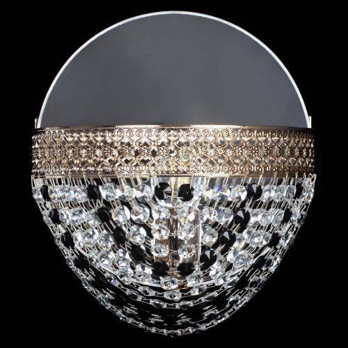 Бра Венеция Сетка черная в Химках Гусь Хрустальный