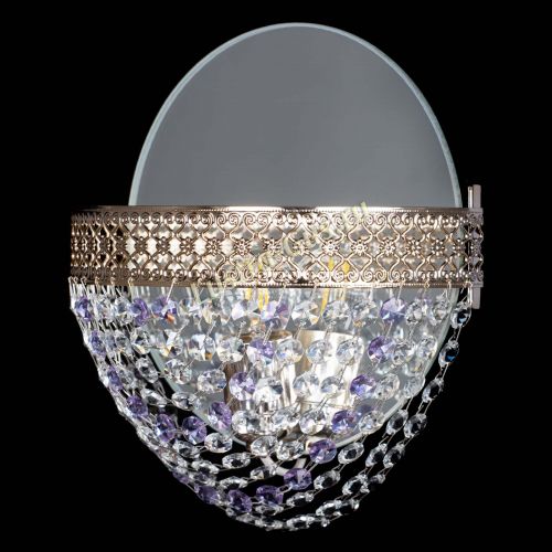 Бра Венеция Сетка фиолетовая в Химках Гусь Хрустальный