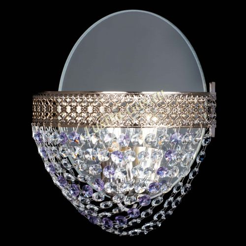 Бра Венеция Сетка фиолетовая в Химках Гусь Хрустальный