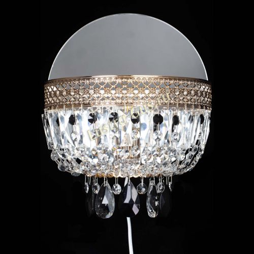 Бра Венеция черная в Химках Гусь Хрустальный