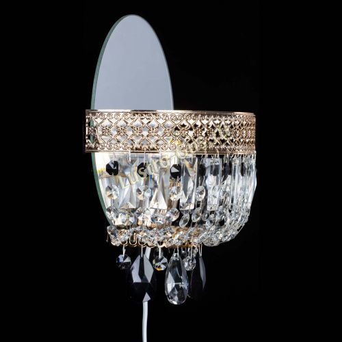 Бра Венеция черная в Химках Гусь Хрустальный