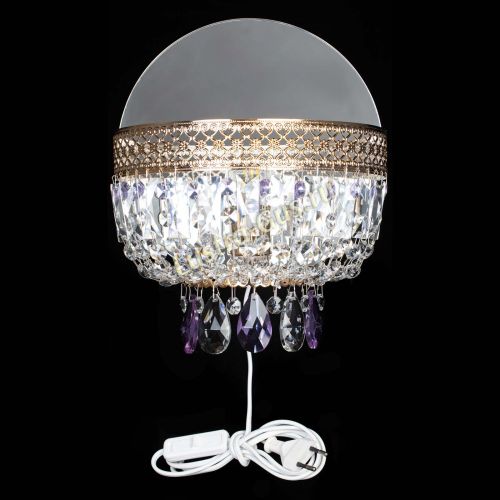 Бра Венеция фиолетовая в Химках Гусь Хрустальный