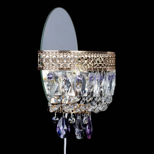 Бра Венеция фиолетовая в Химках Гусь Хрустальный