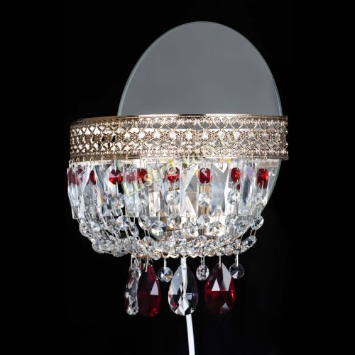 Бра Венеция красная в Химках Гусь Хрустальный