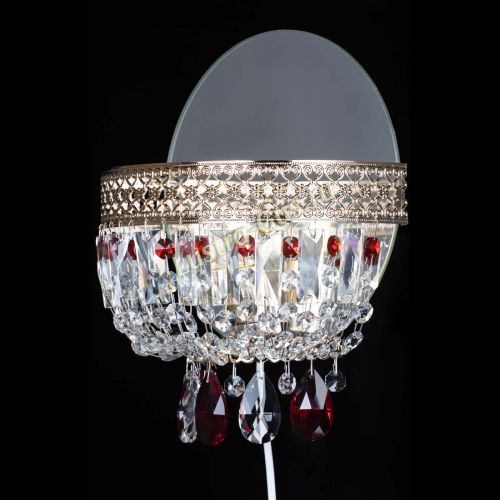 Бра Венеция красная в Химках Гусь Хрустальный