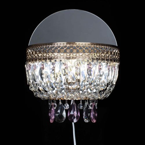 Бра Венеция розовая в Химках Гусь Хрустальный