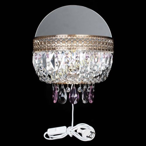 Бра Венеция розовая в Химках Гусь Хрустальный