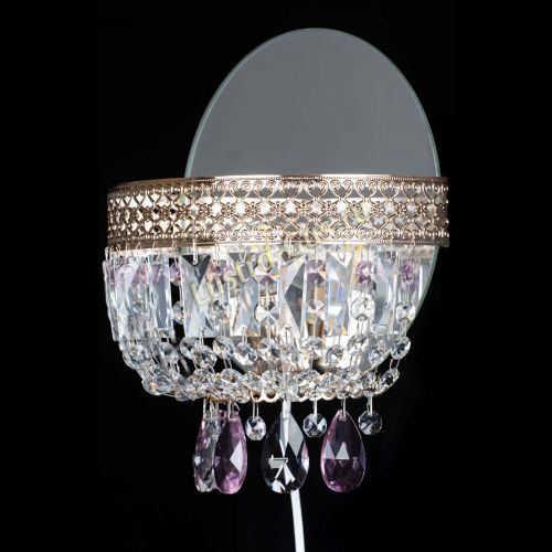 Бра Венеция розовая в Химках Гусь Хрустальный