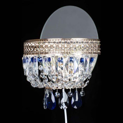 Бра Венеция синяя в Химках Гусь Хрустальный