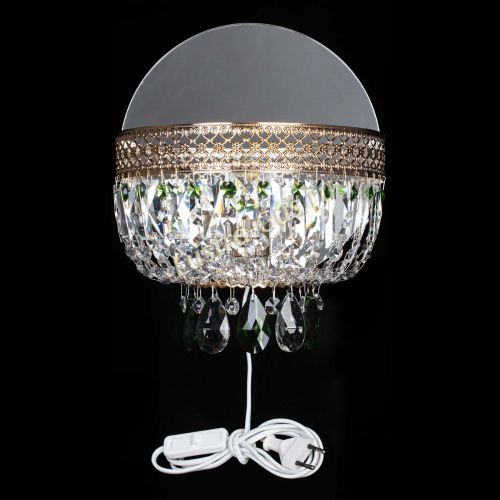 Бра Венеция зеленая в Химках Гусь Хрустальный