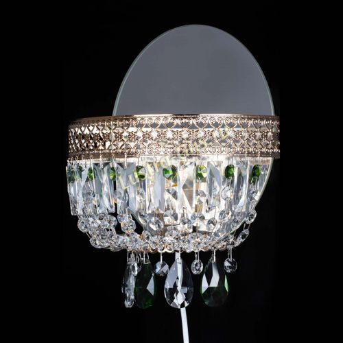 Бра Венеция зеленая в Химках Гусь Хрустальный