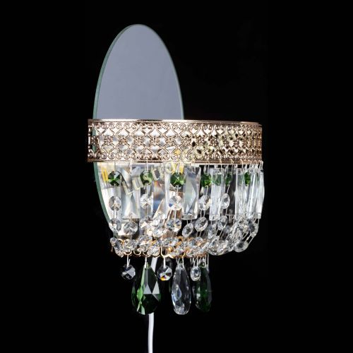 Бра Венеция зеленая в Химках Гусь Хрустальный